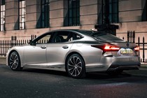 Lexus LS review (2021) rear view