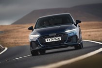 Audi A3 TFSI e Black Edition in blue