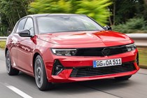 Vauxhall Astra review (2021) front view