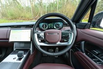 Land Rover Range Rover driving position