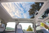 Volkswagen Multivan review, panoramic glass roof