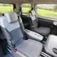 Volkswagen Multivan review, rear seats, forward-facing, tray tables