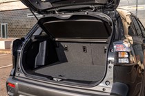 Suzuki S-Cross review: rear seats, black upholstery