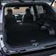 Kia Sportage review, boot space, black, seats down (2025)