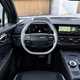 Kia Sportage review, black, interior, dashboard (2025)