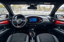 Toyota Aygo X review (2022) main interior image