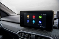 Dacia Jogger review (2022) infotainment