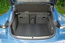 Porsche Taycan Sport Turismo (2025) review: boot space, rear seats up