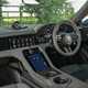 Porsche Taycan Sport Turismo (2025) review: dashboard and infotainment, grey Alcantara trim