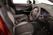 Vauxhall Crossland X interior front seats