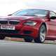 BMW M6, red, front three quarters, driving | WCPGW