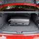 Audi A6 eHybrid boot space with suitcase