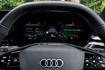 Audi A6 e-Hybrid digital instrument cluster