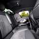 Audi A6 e-Hybrid rear seats with child seat