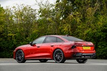 Audi A6 e-Hybrid saloon rear