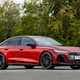 Audi A6 e-Hybrid saloon red