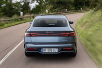 BYD Seal 6 DM-i saloon (2025) review: rear driving, grey paint