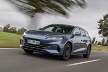 BYD Seal 6 DM-i (2025) review: front three quarter tracking