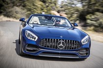 Mercedes-Benz AMG GT Roadster 2017 driving