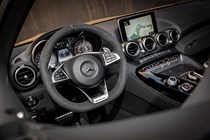 Mercedes-Benz AMG GT Roadster 2017 interior detail