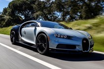 Bugatti 2017 Chiron driving