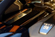 Bugatti 2017 Chiron engine bay