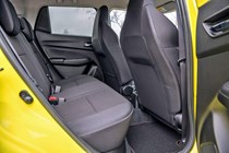 2019 Suzuki Swift rear seats