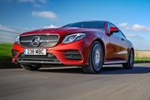 Mercedes-Benz 2017 E-Class Coupe driving
