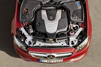 Mercedes-Benz 2017 E-Class Coupe engine bay