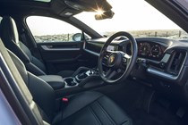 Porsche Cayenne Coupe front interior