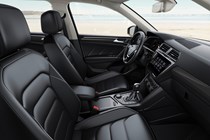 VW 2017 Tiguan Allspace interior detail