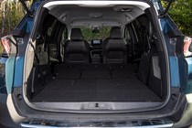Peugeot 5008 review - boot space with all seats folded