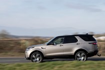 Land Rover Discovery driving