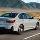 BMW 3 Series review - 2022 facelift, grey, rear view, driving