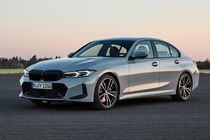 BMW 3 Series review - 2022 facelift, grey, front view