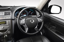 Ssangyong 2016 Rexton SUV interior detail