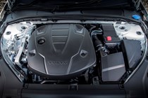 Volvo 2017 V90 Cross Country engine bay