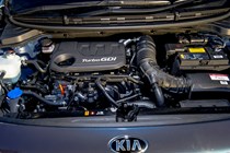 Kia 2017 Rio Hatchback engine bay