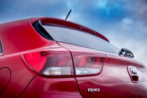 Kia 2017 Rio Hatchback exterior detail