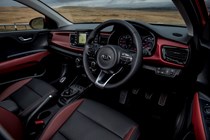 Kia 2017 Rio Hatchback interior detail