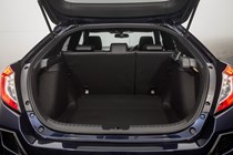 2019 Honda Civic Hatch boot, seats up