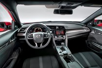 Honda 2017 Civic Hatchback interior detail