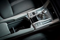 Honda 2017 Civic Hatchback interior detail
