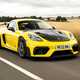 Porsche 718 Cayman GT4 RS (2024) front driving