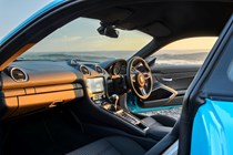 Porsche Cayman passenger seat
