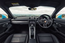 Porsche 2017 718 Cayman Coupe Interior detail