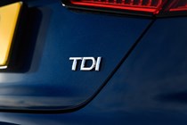 Audi A5 Sportback rear TDI badge