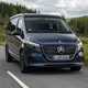 Mercedes-Benz V-Class Marco Polo campervan review - front, blue, cj hubbard driving