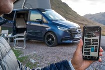 Mercedes-Benz V-Class Marco Polo campervan review - app control