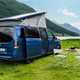 Mercedes-Benz V-Class Marco Polo campervan review - set-up for camping, rear view